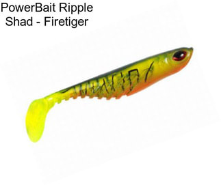 PowerBait Ripple Shad - Firetiger