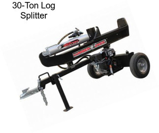 30-Ton Log Splitter