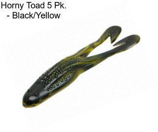Horny Toad 5 Pk. - Black/Yellow