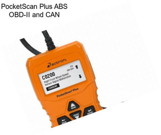 PocketScan Plus ABS OBD-II and CAN
