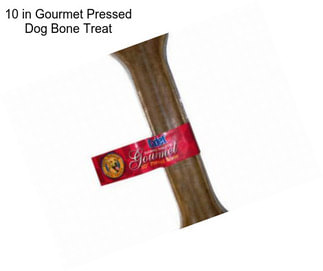 10 in Gourmet Pressed Dog Bone Treat