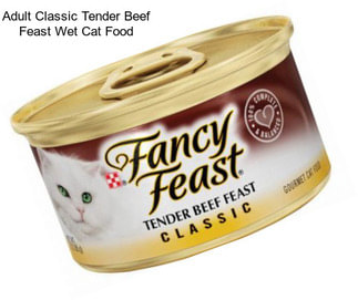 Adult Classic Tender Beef Feast Wet Cat Food