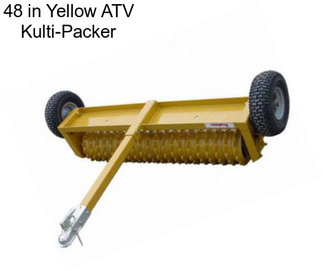 48 in Yellow ATV Kulti-Packer