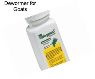 Dewormer for Goats