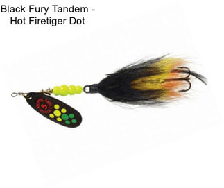 Black Fury Tandem - Hot Firetiger Dot