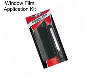 Window Film Application Kit
