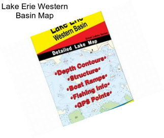 Lake Erie Western Basin Map