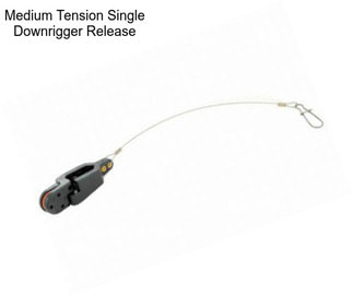 Medium Tension Single Downrigger Release