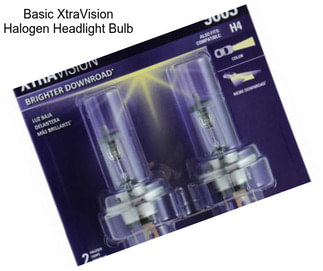 Basic XtraVision Halogen Headlight Bulb