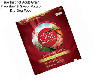 True Instinct Adult Grain Free Beef & Sweet Potato Dry Dog Food