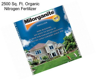 2500 Sq. Ft. Organic Nitrogen Fertilizer