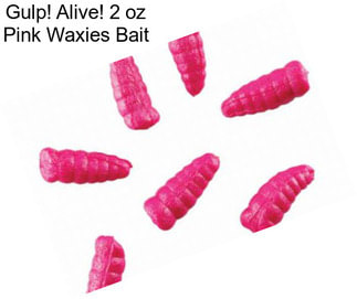 Gulp! Alive! 2 oz Pink Waxies Bait