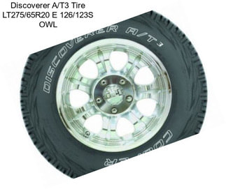 Discoverer A/T3 Tire LT275/65R20 E 126/123S OWL