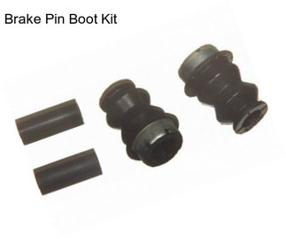 Brake Pin Boot Kit