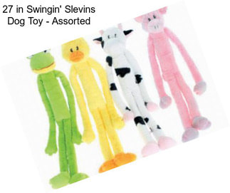 27 in Swingin\' Slevins Dog Toy - Assorted