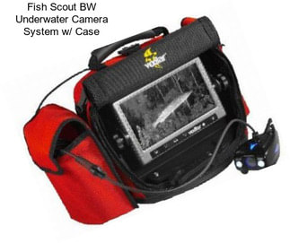 Fish Scout BW Underwater Camera System w/ Case