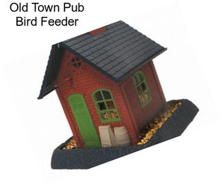 Old Town Pub Bird Feeder