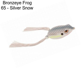 Bronzeye Frog 65 - Silver Snow