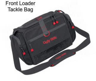 Front Loader Tackle Bag