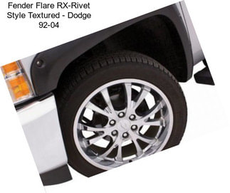 Fender Flare RX-Rivet Style Textured - Dodge 92-04