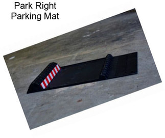Park Right Parking Mat