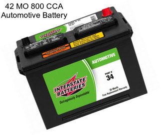 42 MO 800 CCA Automotive Battery