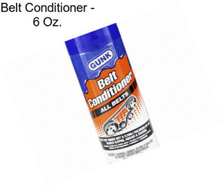 Belt Conditioner - 6 Oz.