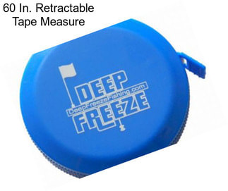 60 In. Retractable Tape Measure