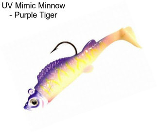 UV Mimic Minnow - Purple Tiger