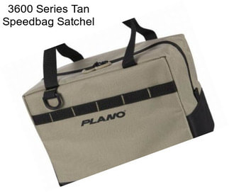 3600 Series Tan Speedbag Satchel