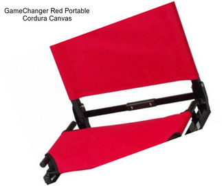 GameChanger Red Portable Cordura Canvas