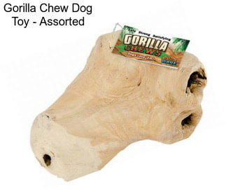 Gorilla Chew Dog Toy - Assorted