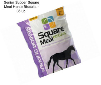 Senior Supper Square Meal Horse Biscuits - 35 Lb.