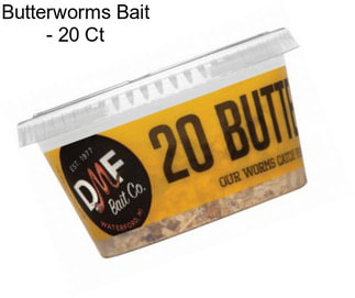 Butterworms Bait - 20 Ct