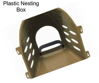 Plastic Nesting Box