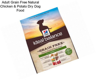 Adult Grain Free Natural Chicken & Potato Dry Dog Food