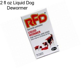 2 fl oz Liquid Dog Dewormer