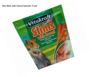 Mini Slims with Carrot Hamster Treat