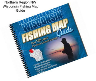 Northern Region NW Wisconsin Fishing Map Guide