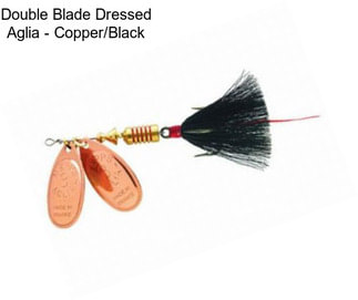 Double Blade Dressed Aglia - Copper/Black