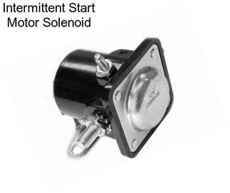 Intermittent Start Motor Solenoid