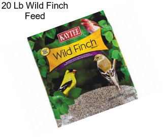 20 Lb Wild Finch Feed