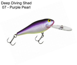 Deep Diving Shad 07 - Purple Pearl