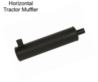 Horizontal Tractor Muffler
