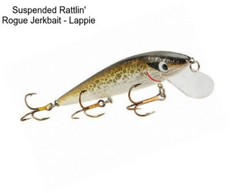 Suspended Rattlin\' Rogue Jerkbait - Lappie