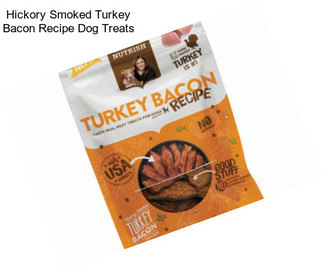 Hickory Smoked Turkey Bacon Recipe Dog Treats