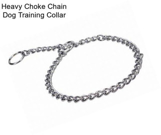 Heavy Choke Chain Dog Training Collar