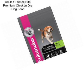 Adult 1+ Small Bite Premium Chicken Dry Dog Food