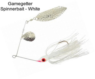 Gamegetter Spinnerbait - White
