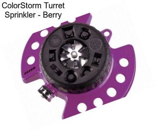 ColorStorm Turret Sprinkler - Berry